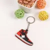 Anahtarlıklar Boyunluklar Yaratıcı moda marka düz anahtarlık ayakkabı modeli kolye sırt çantası Mini Hediye kolye anahtar kolye