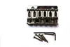 65mm Chrome 6 Saddle Hardtail Guitar Bridge Top Load Perfect for Electric Guitar Free Shipping