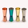 15/30ML Double Head Measuring Cup Gold Stainless Steel Bar Cocktail Measuring Cups Jigger Liquor Measuring Cup Customizable