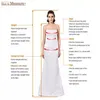 Elegant Women Evening Celebrity Robe 2023 Sans manchons perlé cristal long Satin Prom Formeal Robes Abendkleider Dubai Robe de Soiree