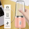 Fruit Vegetable Tools Mini Portable Blender Wireless Electric Juicer Lemon Orange USB Charging Juicing Cup Squeezer Smoothie Machine 230320