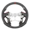 Светодиодные рулевые колеса для Toyota 4 Rugnner Real Carbon Fiber Car Wheel Car Accessories