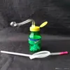 Narguilés Sprite Squash Coussin Verre Bongs Accessoires, Verre Fumer Pipes coloré mini multi-