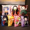 Poduszka anime duch zabijanie kreskówek Pluszowe zabawki Plush Pluszowa węgiel drzewny zhilang poduszka łatwość lalki peryferyjne prezenty dzieci