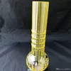 Hookahs Acryl Water Water Glass Glass Bongs Akcesoria Kolorowe rurę Krzywane szkło