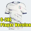 قمصان كرة قدم إيطالية 2023 إصدار المشجعين ماجلي دا كالتشيو توتي فيراتي تشيزا إيطاليا 23 24 قمصان كرة القدم للرجال تي لورينزو طقم أطفال للرجال زي موحد XXXL 4XL للأطفال
