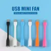 Atualizar fã USB Mini e USB LED Night Light Universal Car Interior Night Light Summer Summer portátil Fan Comb for Auto Notebook Power Bank