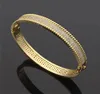 Braccialetto diamante bracciale oro oro fascino iniziale braccialetti in cristallo in argento per donna designer moda braccialetti di lusso