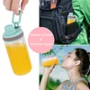 Draagbare persoonlijke maat blender Fruit Groente Gereedschap USB Oplaadbare Mini Juicer Blender voor smoothies en shakes met 2 sapbekers