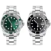 Ladies Luxury AAA GMT Wathch Automatiska mekaniska klockor Rostfritt stål Rem Reloj Ceramic Watches Designer Vattentät lysande gåva för älskare SB006 B23