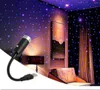 Lâmpada de parede LED Stary Sky Night Light 5V Usb Power Galaxy Star Projector para Luzes de teto da sala do teto de carro Plug de decoração e reprodução