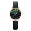 HBP Leisure Lady Watch Green Dial Business Watches Luxury Women Wristwatch Pasek