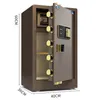 Cajas fuertes antirrobo, caja de seguridad electrónica para almacenamiento de dinero, colección de almacenamiento de joyas, caja de seguridad para el hogar y la Oficina LBXX015