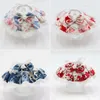 Colliers pour chiens Style japonais Bavoir en dentelle Salive TowelCotton Bandana Réglable Chiens Collier Animaux Fournitures Imprimé Chat Écharpe Accessoires Mignons