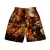 Heren shorts Overlord Seizoen 4 Merch Summer Women/Men Elastische taille Streetwear Kawaii Beach Anime Pants