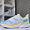 Hoka One One Laufschuhe für Männer und Frauen, modische Schnür-Mesh-Outdoor-Sporttrainer, Tripler, mehrfarbig, Sommermassage, Plate-Forme, Luxus-Designer-Sneaker