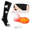 Sports Socks Heating Boot Feet Warmer Long Winter Outdoor Gift Battery Powered Electric Heated Accessories Drop