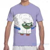 メンズTシャツapu apustajaビッグブレインコスチューム男性Tシャツの女性全員プリントファッションガールシャツボーイトップスティーショートスリーブTシャツ