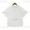 Men's T-Shirts 2023ss RHUDE T-shirt Men Woman Flower Print Top Quality Loose Casual Cotton Top Tees T230321