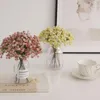 Fiori decorativi 20 bastoncini per confezione Milioni naturali di alta qualità conservati a secco Bouquet essiccato Baby Breath Flowergypsophila