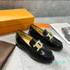 Black Leather Loafers Flat Moccasins Shoes Women Classic Penny Loafer Platform Sneakers Work Casual Oxfords Rubber Sole