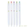 5pcs rétractable Gel Pen Grip de ghel non glis