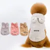 Costumi per gatti Vestiti caldi invernali Cucciolo di animale domestico Cappotto per gattino Giacca per cani di taglia piccola e media Gatti Chihuahua Yorkshire Abbigliamento Costume Rosa