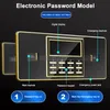 smart 80CM Electronic Security Cabinets Safety Box Fingerprint Password Safe Locker Caja Fuerte Digital for Money Deposit