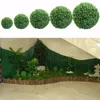 Fleurs décoratives vert plante artificielle boule décoration topiaire arbre buis maison en plein air fête de mariage plantes herbe