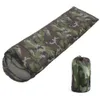 Sacos de dormir de lazer ao ar livre Camping almoço Break Bag de camuflagem Bag de dormir para acampar adulto Bolso de dormir envelope estilo preguiçoso 230320