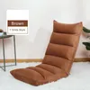 Cushiondecoratif Yastık Zemin Sandalyesi Koltuk Yastık Katlanması Ayarlanabilir Tembel Kanepe Oyun Pedi Lounger Yumuşak Geri Reziner Geri Destek 230321