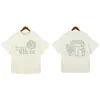 227 Rhude en 's 티셔츠 고품질 버전 남성 T 셔츠 여름 티셔츠 패션 디자이너 캐주얼 면화 의류 거리 반바지 소매 소매-셔츠
