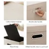 Storage Boxes Bins Foldable Wardrobe Storage Box Bras Socks Underwear Organizer Cotton Linen Bedroom Clothes Quilt Sorting Desktop Sundries Storage 230321