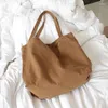 Evening Bags Casual Canvas Large Shopping Bag Women Simple Big Tote Black Beige Shopper Bolsos Mujer Female Travel Shoulder