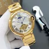 2023 Nova marca Original Business Men's Watch Classic Round Case Mechanical Watch Wristwatch Relógio Recompensado Watchwa Watch Q42