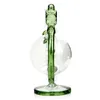 Tellurion Bong 7 '' Hookah Glass Bong Paling Water Rura Bule 14,4 mm żeńska recykling Rig Dab