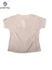 Womens TShirt Ins Short Sleeve Paris Eiffel Tower Beaded Tshirt Summer Women Shinny Cotton O Necks Loose Casual Girls Tops Tees T13115X 230321