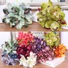 Decorative Flowers 1 Bouquet 7-Head Artificial Flower Wedding Bridal Table Decor Orchid Home El