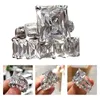 2023 Trendy 2Pcs/Set Rings For Women Fashion Engagement Wedding Set Rings Crystal Square CZ Promise Eternity Jewelry