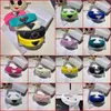 16 Color Brand Hair Band For Girl Triangle Logo Ткань Аксессуары для волос Инструменты Губка Темперамент Обруч для волос Classic P Brand Hair Product С хорошим качеством Оптовые продажи