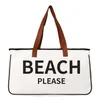 Beach Bags designer beach bag Canvas High Capacity Tote Casual Handbag Women Fashion Letters Print Shoulder Bags Mens Purse 230321