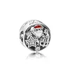 2023 New Popular S925 Sterling Silver Pandora Series Four -leaf Grass Christmas Style Love Lipstick Diy Women's Jewelry Accessories Beads