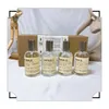 Designer kuxuries designer Unisex Perfume set Women Men Natural Taste Wood Flavor Female Parfum Fragrances 4X30Ml (13-29-31-33)