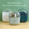 Storage Boxes Bins Fashion Big Capacity Cosmetic Storage Box Waterproof Dustproof Bathroom Desktop Beauty Makeup Organizer Skin Care Storage Drawer 230321