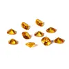 Diamants en vrac Mode Jaune Couleur 12x12MM Carré Coupe Citrine Pierres 125ct Gemme vente Bijoux Cadeaux 10 pcsset En Gros jkj 230320