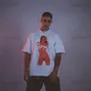 T-shirty męskie nowe 2022 Sicko Devil Urodzony z bólu Ian Connor T koszulka T-shirt Hip Hop Drusteboard Street T-shirts Tee Top Kenye #R083 T230321