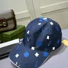 Hoge kwaliteit designer hoed honkbal pet voor mannen vrouw canvas lederen print liefhebbers casquette peiced cap zomer emmer hoeden sunhat