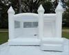 High quality Inflatable Jump bounce jumper house Wedding Bouncy Castle With Slide Combo All white Bouncer jumping bed For Sale Free ship to door