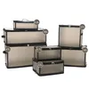 Boîtes De Rangement Poubelles Grande Capacité Boîte De Rangement Pliante Chambre À Coucher Étanche Transparent Garde-Robe Organisateur Collège Dortoir Boîtes De Rangement Couvercle Trousses De Maquillage 230321