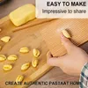 2Pcs/Set Pasta Board Wooden Garganelli Board Macaroni Board Practical Pasta Gnocchi Roller Household Pasta Tools Kitchen Helpers